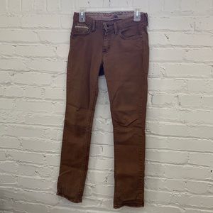 Men’s Vans V76 Skinny Colored Denim